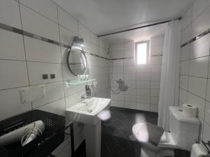 Koupelna v ubytování Spile Rooms Lukas