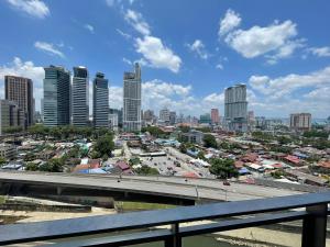 Nespecifikovaný výhled na destinaci Kuala Lumpur nebo výhled na město při pohledu z hotelu