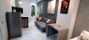 Posezení v ubytování Hotel Mediterraneo