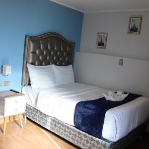 Postel nebo postele na pokoji v ubytování Hotel 13 INKAS