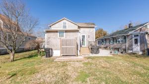 Bygningen som feriehuset ligger i