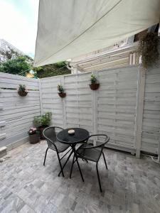 Balkón nebo terasa v ubytování A-mare Numana