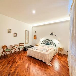 Postel nebo postele na pokoji v ubytování B&B Il Mare di Terrasini