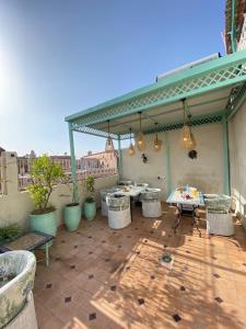 Balcone o terrazza di Riad Makech