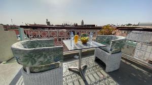 Balcone o terrazza di Riad Makech