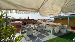 Balcone o terrazza di Riad Makech