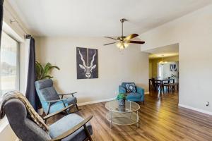 Posezení v ubytování Gable's Corner