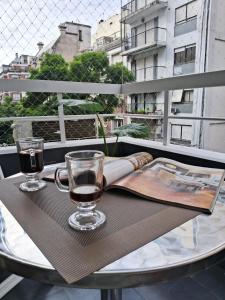Recoleta, departamento de lujo a estrenar的阳台或露台