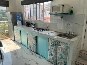 Køkken eller tekøkken på La Puerta Blanca #7