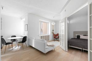 Posezení v ubytování Apartment in central Helsinki