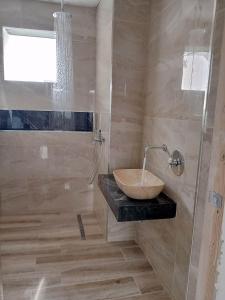 Koupelna v ubytování Appartement ksila