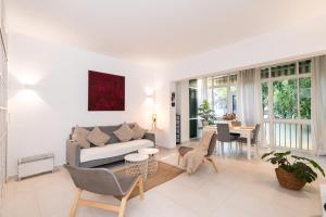 Posezení v ubytování Balmoral suite apartment