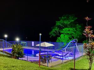 Bazén v ubytování Finca Hotel Resplandor Quindiano - Eje Cafetero Quindío nebo v jeho okolí
