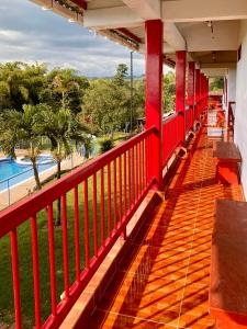 Balkón nebo terasa v ubytování Finca Hotel Resplandor Quindiano - Eje Cafetero Quindío