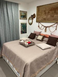 Postel nebo postele na pokoji v ubytování First House Posillipo