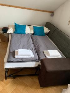 Postel nebo postele na pokoji v ubytování Appartement Kammblick