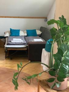 Postel nebo postele na pokoji v ubytování Appartement Kammblick