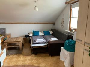 Postel nebo postele na pokoji v ubytování Appartement Kammblick