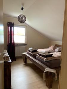 Postel nebo postele na pokoji v ubytování Appartement Kammblick