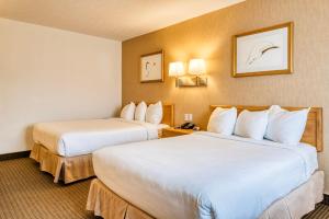 Postel nebo postele na pokoji v ubytování Motel Mistral