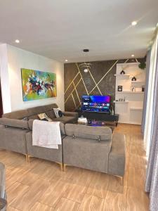 Posezení v ubytování Luxury home in Kigali, Rebero