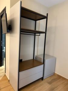 Postel nebo postele na pokoji v ubytování Afrimi Hotel