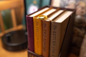 別荘にある図書室