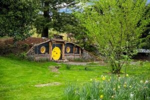 Hobbits Restにある庭