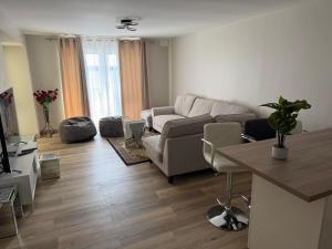 Χώρος καθιστικού στο Seaview Flat Cobh