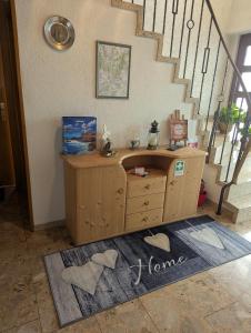 Kuchyň nebo kuchyňský kout v ubytování Ferienhaus Anni Rödental