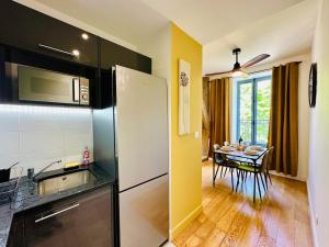 Η κουζίνα ή μικρή κουζίνα στο Duplex T2 de haut-standing +10 φωτογραφίες