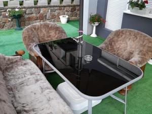 Area soggiorno di Apartman Albijanić
