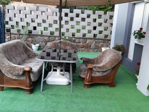 Area soggiorno di Apartman Albijanić