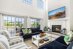 Χώρος καθιστικού στο Sunny Dunes Retreat +65 φωτογραφίες