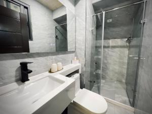 Koupelna v ubytování Shigang Homestay市港行旅