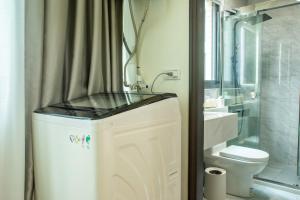 Koupelna v ubytování Shigang Homestay市港行旅