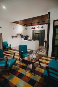 Χώρος καθιστικού στο Omah Djagan Yogyakarta