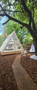 Vonkajšia záhrada v ubytovaní Bubble Glamping Sicily