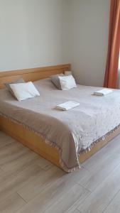 Katil atau katil-katil dalam bilik di Gréti Apartman +14 gambar