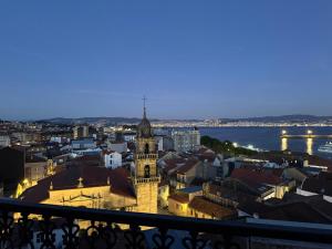 A general view of Cangas de Morrazo or a view of the city taken from Az apartmant