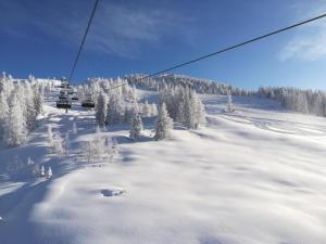 Apartment in Kleinarl near Ski Lift v zimě