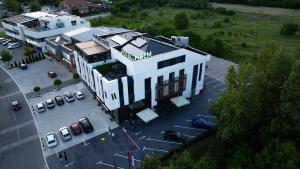 Bygningen som hotellet ligger i