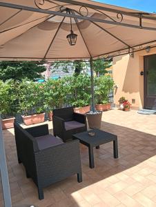 Patio nebo venkovní prostory v ubytování "Profumo di Tiglio"