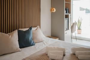 Letto o letti in una camera di Hotel Ficocella