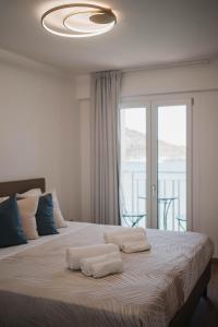 Letto o letti in una camera di Hotel Ficocella