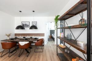 Kuchyň nebo kuchyňský kout v ubytování Endemit Apartment