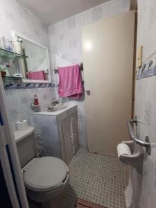 Koupelna v ubytování Casa Colibrí