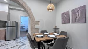 Kuchyň nebo kuchyňský kout v ubytování Eria's Junior Suite