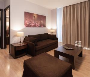 Posezení v ubytování Flisvos Hotel Nafpaktos