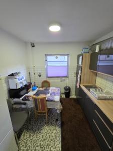 Kuchyň nebo kuchyňský kout v ubytování Pension Krohn